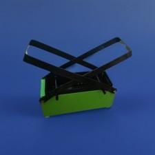 Papierbrikettpresse Stahl 22x10x12cm Papierpresse Papier Brikettpresse 