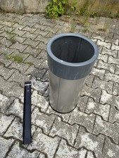 Rosconi Wandmülleimer Abfallbehälter Aluminium Gebraucht