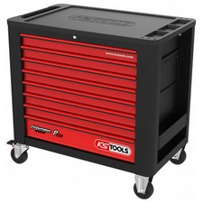 KS Tools Werkstattwagen PERFORMANCEplus P20 Werkzeug schwarz/rot