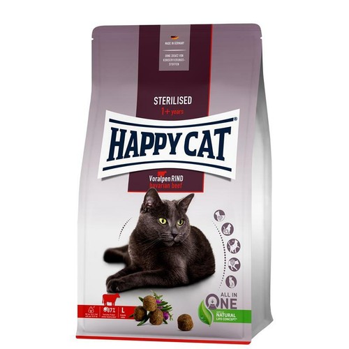 Happy cat sterilised adult - happy,