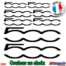 8 Aufkleber Sticker 500 -