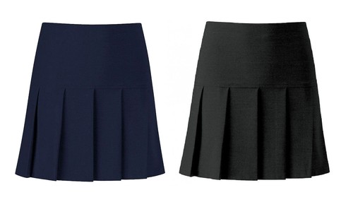 Mädchen drop waist schulrock - mädchen,