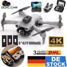 Mini Faltbar WiFi FPV Drohne Mit 8K-HD GPS Kamera Selfie RC Quadrocopter Drone