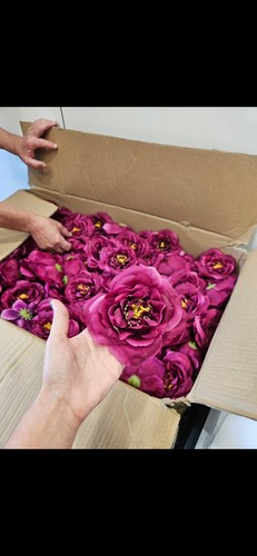 Stück blumenköpfe lila - stück,