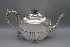 Teekanne - versilbert - Enland