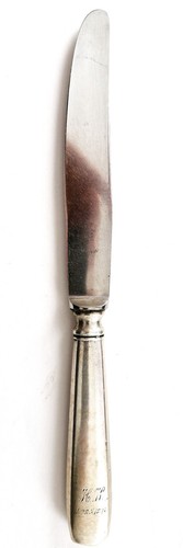 Antikes messer 1893 silber - 1893,