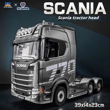 Modellauto Traktor LKW RC Metall Laut  Licht Spielzeug Kraftfahrzeug