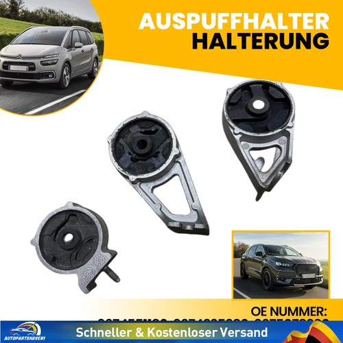 Halter auspuffhalterung - 3x,