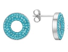 Türkisblaue Ohrstecker  von