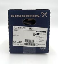 Grundfos UPS 25 - 58 U 180mm Heizungspumpe 1x115V  P15/262