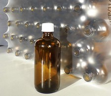 Braunglasflaschen 100 ml Tropferflasche mit Verschluß49 Stück Glasflaschen  leer