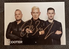 Autogrammkarte Scooter H. P