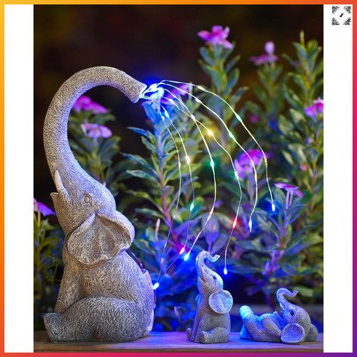 Elefanten deko gartenfiguren - deko,