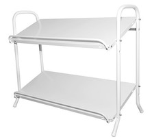 SCHULTE Regalwelt Getränkekistenregal für 4 Kisten, 75x100x40 cm (HxBxT) weiß