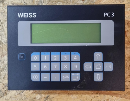 Weiss pc3 operator - operator, panel
