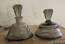 Art Deko Toilettentisch Set Antik Parfum