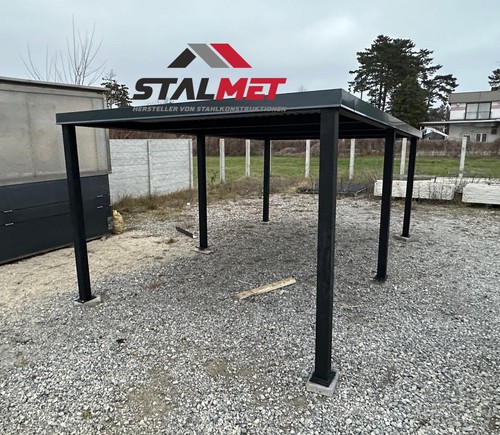 Carport blechgarage 3x5x2 14m - carport,