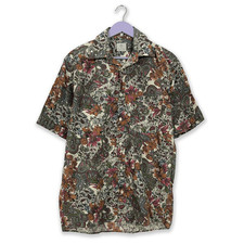 Vintage Hemd Mit Abstraktem