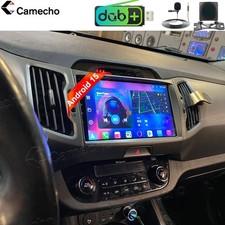 DAB+ Für Kia Sportage 2010-16 Autoradio Android 15 Carplay GPS Navi RDS + Kamera