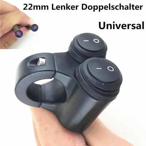 22mm alu lenkerschalter 12v - 22mm,