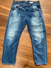 G-Star Raw Jeans Boyfriend, Used-Look mit geflickten Löchern, W28 - L 32