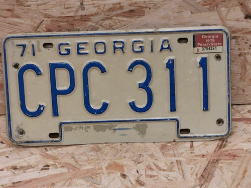 Altes nummernschild usa - nummernschild,