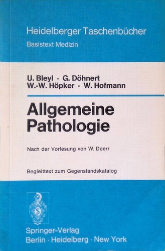 Allgemeine pathologie nach - allgemeine,