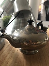 Zinn Kanne Teekanne Jugendstil