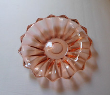 große Obstschale, rosa