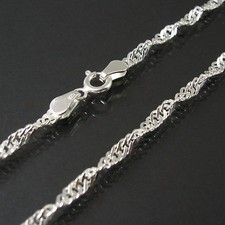 Kette Singapurkette 925 Silber
