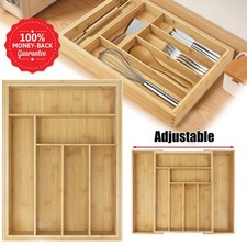 Bambus Besteck Tablett 6-8