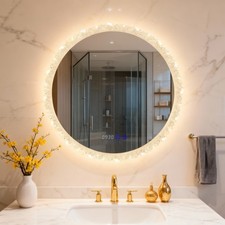 Badezimmerspiegel mit LED