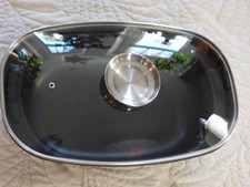 Bräter Bratentopf Auflaufform 5 Liter Bräter mit Deckel 39 cm x 25 cm