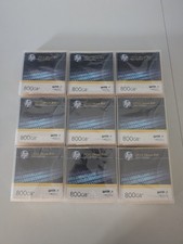 9x HP LTO3 Ultrium RW Tape Data Cartridge 800GB C7973A