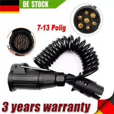 2m Adapter Stecker 7 auf 13-polig Adapterkabel Anhänger Verlängerungskabel KFZ