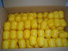 100  leere - ü - Eier - Kapseln - gelbe - zum basteln - Tombola - Hochzeit