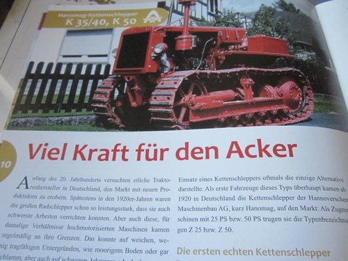 Hanomag kettenschlepper - kettenschlepper, k