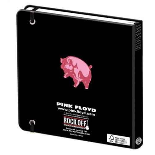Pink floyd notebook - pink, animals