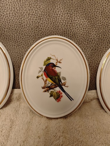 Vintage porzellan bild vogel - vintage,