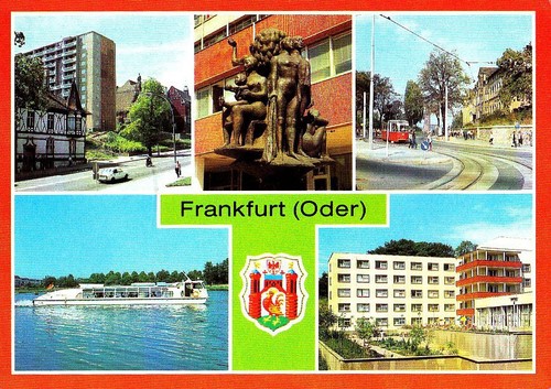 Ansichtskarte frankfurt oder - ansichtskarte, frankfurt/oder