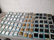 78 Sergica verschiedene Abdeckungen Schalterprogramm Serie Unitec  60,65,66,67