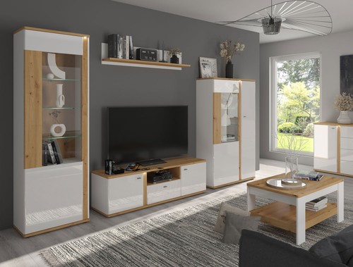 Wohnzimmer set wohnwand - wohnzimmer-set,