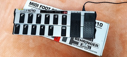 Behringer fcb 1010 - midi, foot