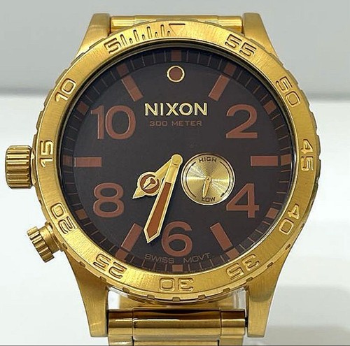 Nixon uhr gold quarz - 51,