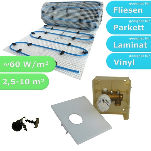 Fußbodenheizung komplett set - fußbodenheizung,