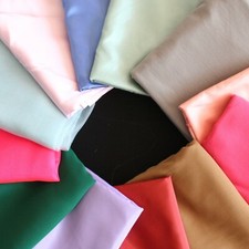 30 Meter Mix Stoff Konvolut Jersey Habotai Satin Organza Georgette Taft 
