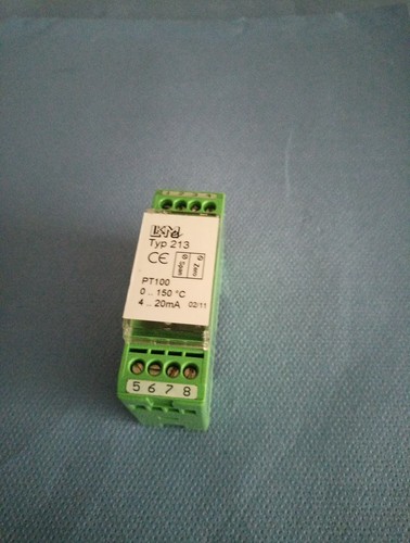 Messumformer typ 213 - typ,
