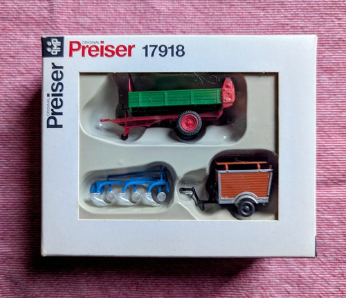 Preiser 17918 anbaupflug - preiser,