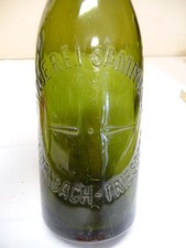 3730.   Alte Glasflasche Vintage  Bierflasche Brauerei  Weidenbach Triesdorf 1 L