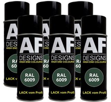 6x RAL Lackspray Autolack